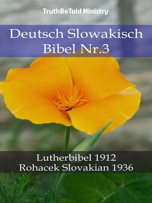 cover image of Deutsch Slowakisch Bibel Nr.3
